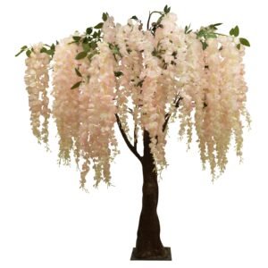 75" Wisteria Tree, Blush/Pink