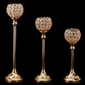 Crystal Ball Stand, Gold
