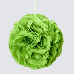 Pomander Kissing Balls/Flower Balls, Apple Green