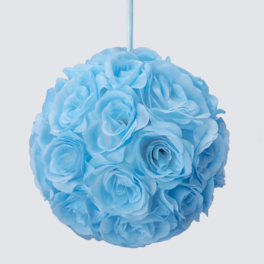 Pomander Kissing Balls/Flower Balls, Blue