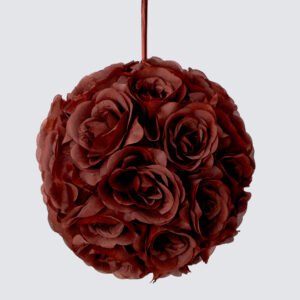 Pomander Kissing Balls/Flower Balls, Brown