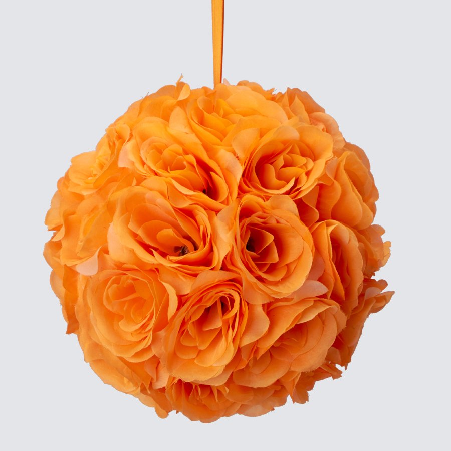 Pomander Kissing Balls/Flower Balls, Orange