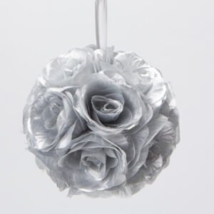 Pomander Kissing Balls/Flower Balls, Silver
