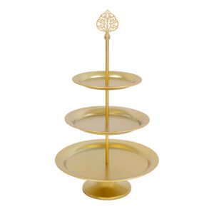 3-Tier Dessert Stand-Gold