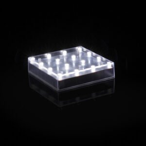 5" Base Light, Square, White