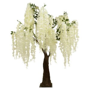 75" Wisteria Tree, White