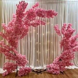Arch, Cherry Blossom, 8'x8', Pink