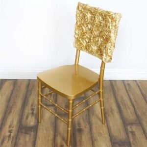 Rosette Cap for Chiavari Chair, Gold