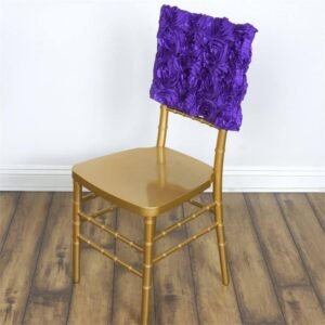 Rosette Cap for Chiavari Chair, Purple