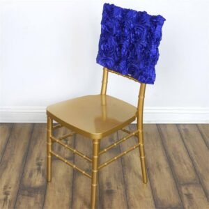 Rosette Cap for Chiavari Chair, Royal Blue