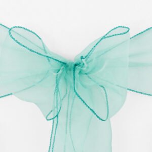 Chair Sash, Organza- Jade