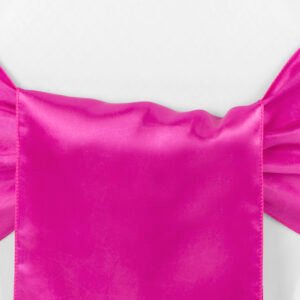 Chair Sash, Satin- Fuchsia