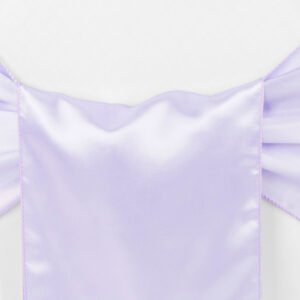Chair Sash, Satin- Lavender