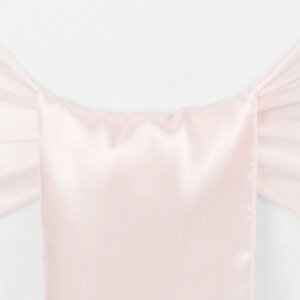 Chair Sash, Satin- Light Pink