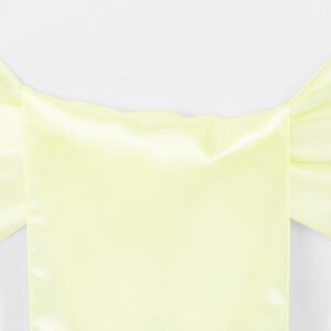 Chair Sash, Satin- Light Yellow