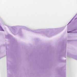 Chair Sash, Satin- Lilac