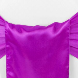 Chair Sash, Satin- Magenta