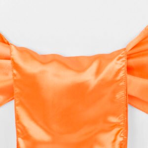 Chair Sash, Satin- Orange
