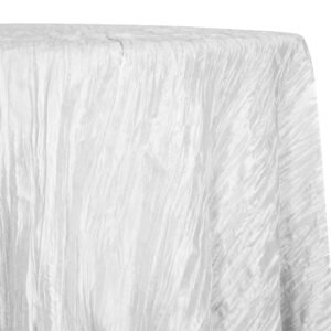 Crease Taffeta, White