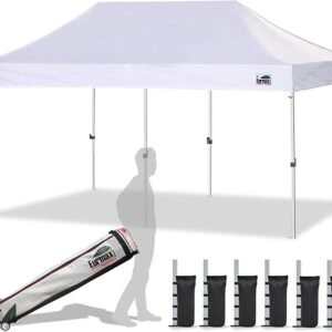 Popup Tent/Canopy, Eurmax, 10'x20', No Sidewalls