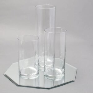 3.5"x7.25", 9", 10.5"- Set of 3 with Octagon Mirror