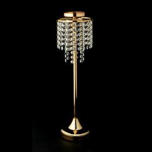 Chandelier, Gold, 6"x20"