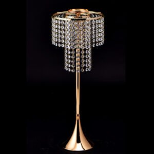 Chandelier, Gold, 8.25"x24"