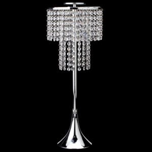 Chandelier, Silver, 8.25"x24"