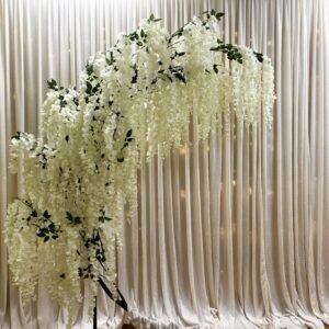 Wisteria Crescent Arch Set 1, Ivory
