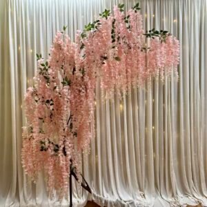 Wisteria Crescent Arch Set 1, Blush/Pink