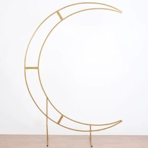 Gold Half Moon Frame
