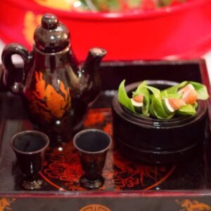 Wine Tray Set (Khay Rượu)-Traditional