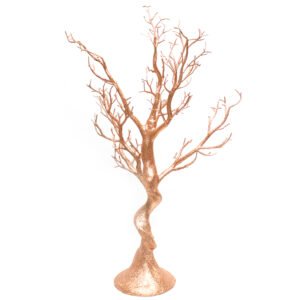 Manzanita Tree, Glitter Rose Gold