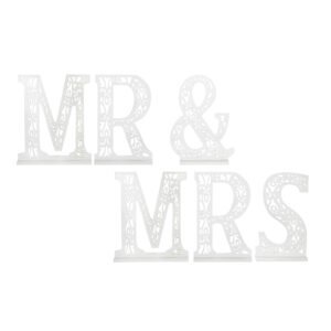 Wood Letter - MR & MRS