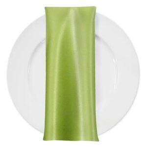 Napkin, Satin- Lime