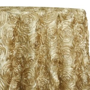 Rosette Satin, Gold