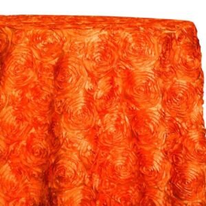 Rosette Satin, Orange