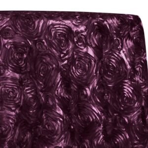 Rosette Satin, Plum