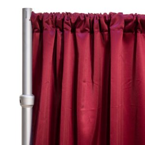 Drape, Satin, 5'x12' and 5'x18'