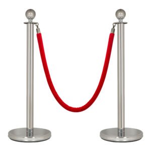 Stanchion-Silver