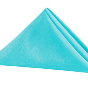 Napkin, Polyester- Aqua Blue
