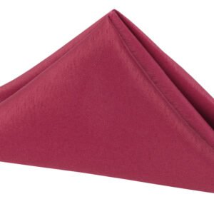 Napkin, Polyester- Burgundy