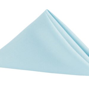 Napkin, Polyester- Light Blue