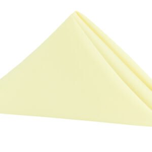 Napkin, Polyester- Light Yellow