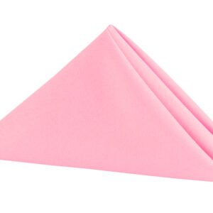Napkin, Polyester- Pink
