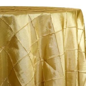 Pintuck Taffeta, Gold