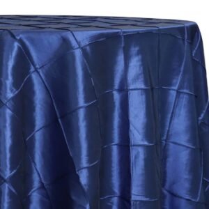 Pintuck Taffeta, Navy Blue