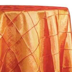 Pintuck Taffeta, Orange