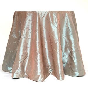 Pintuck Taffeta, Tiffany Blue