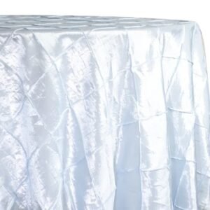 Pintuck Taffeta, White